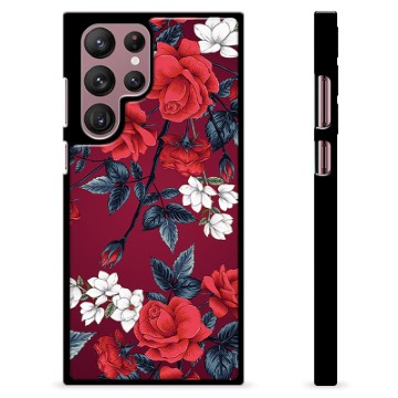 Coque de Protection Samsung Galaxy S22 Ultra 5G - Fleurs Vintage