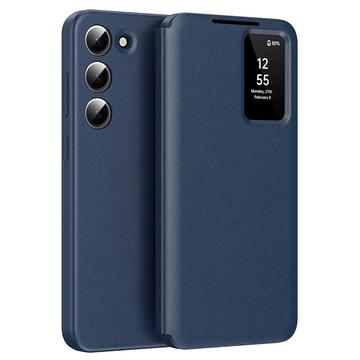Étui à rabat Samsung Galaxy S22+ 5G Smart Clear View avec fente pour carte