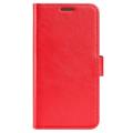 Étui Portefeuille Samsung Galaxy S23 5G avec Fermeture Magnétique - Rouge