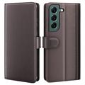 Étui Portefeuille Samsung Galaxy S23 5G en Cuir avec Béquille
