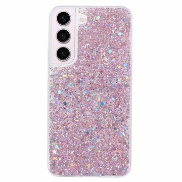 Coque Samsung Galaxy S23 en TPU Glitter Flakes