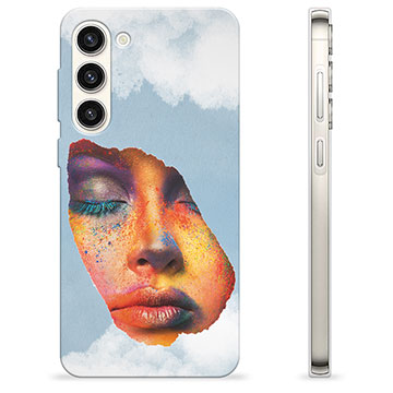 Coque Samsung Galaxy S23+ 5G en TPU - Peinture de Visage