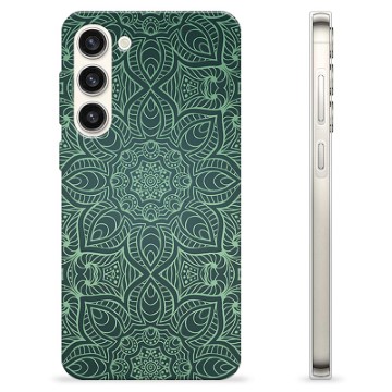 Coque Samsung Galaxy S23+ 5G en TPU - Mandala Vert