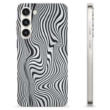 Coque Samsung Galaxy S23+ 5G en TPU - Zèbre Hypnotisant