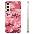 Coque Samsung Galaxy S23+ 5G en TPU - Camouflage Rose