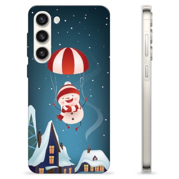 Coque Samsung Galaxy S23+ 5G en TPU - Bonhomme de Neige