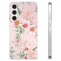 Coque Samsung Galaxy S23+ 5G en TPU - Fleurs à L'aquarelle