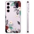 Coque Samsung Galaxy S23 5G en TPU - Fleurs d'Automne