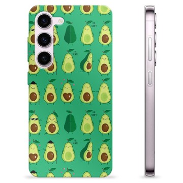 Coque Samsung Galaxy S23 5G en TPU - Avocado Pattern