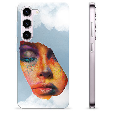 Coque Samsung Galaxy S23 5G en TPU - Peinture de Visage