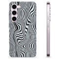 Coque Samsung Galaxy S23 5G en TPU - Zèbre Hypnotisant