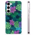 Coque Samsung Galaxy S23 5G en TPU - Fleurs Tropicales