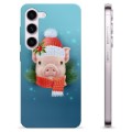 Coque Samsung Galaxy S23 5G en TPU - Cochonnet d'Hiver