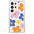 Coque Samsung Galaxy S23 Ultra en TPU Fashion - Fleurs colorées
