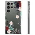 Coque Samsung Galaxy S23 Ultra 5G en TPU - Fleurs d'Automne