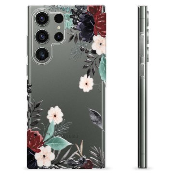 Coque Samsung Galaxy S23 Ultra 5G en TPU - Fleurs d\'Automne