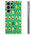 Coque Samsung Galaxy S23 Ultra 5G en TPU - Avocado Pattern