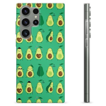 Coque Samsung Galaxy S23 Ultra 5G en TPU - Avocado Pattern