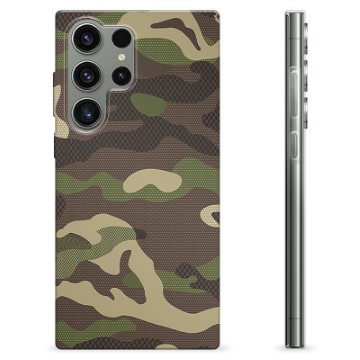 Coque Samsung Galaxy S23 Ultra 5G en TPU - Camouflage