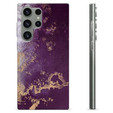 Coque Samsung Galaxy S23 Ultra 5G en TPU - Prune Dorée