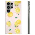 Coque Samsung Galaxy S23 Ultra 5G en TPU - Motif Citron