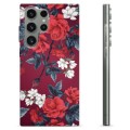 Coque Samsung Galaxy S23 Ultra 5G en TPU - Fleurs Vintage