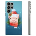 Coque Samsung Galaxy S23 Ultra 5G en TPU - Cochonnet d'Hiver