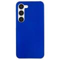 Coque Samsung Galaxy S23+ 5G en Plastique Caoutchouté - Bleu