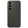 Coque Samsung Galaxy S23+ 5G en Silicone EF-PS916TGEGWW (Emballage ouvert - Excellent) - Vert