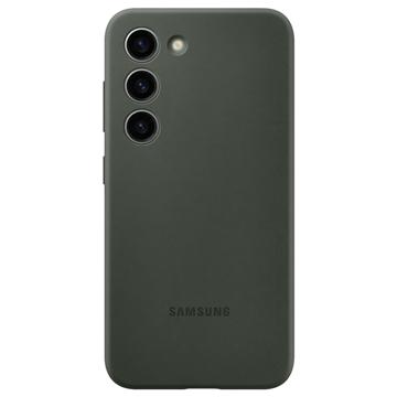 Coque Samsung Galaxy S23+ 5G en Silicone EF-PS916TGEGWW - Vert