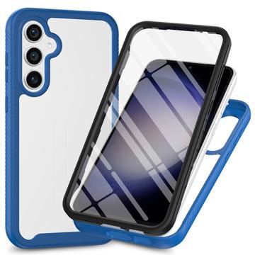 Coque Samsung Galaxy S24 FE - Série 360 Protection - Bleue / Claire