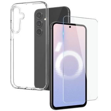 Kit de Protection Samsung Galaxy S24 FE Northjo 2-en-1 - Clair