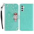 Etui Samsung Galaxy S24 FE Hibou Strass