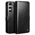 Etui Portefeuille Samsung Galaxy S24 FE en Cuir Qialino Classic