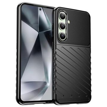 Coque Samsung Galaxy S24 FE en TPU - Série Thunder - Noire