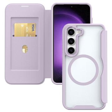 Étui à rabat Samsung Galaxy S24 avec fente pour carte - Compatible MagSafe
