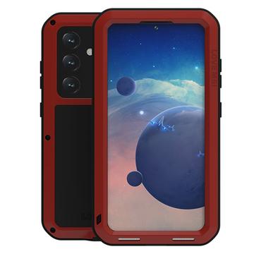 Coque Hybride Samsung Galaxy S24 Love Mei Powerful - Rouge