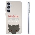 Coque Samsung Galaxy S24+ en TPU - Chat en Colère