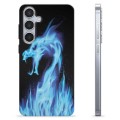 Coque Samsung Galaxy S24+ en TPU - Dragon Feu Bleu