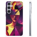 Coque Samsung Galaxy S24+ en TPU - Portrait Cubiste