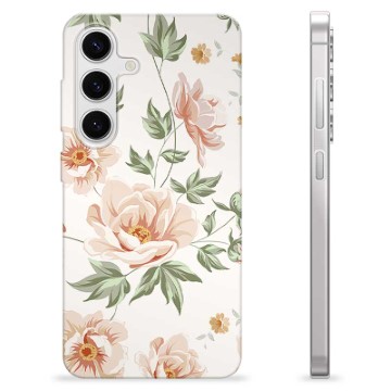 Coque Samsung Galaxy S24 en TPU - Motif Floral