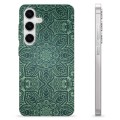 Coque Samsung Galaxy S24 en TPU - Mandala Vert