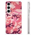 Coque Samsung Galaxy S24 en TPU - Camouflage Rose