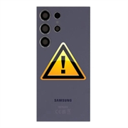 Réparation Cache Batterie pour Samsung Galaxy S24 Ultra - Violet