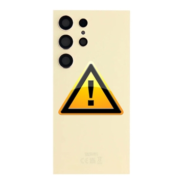 Réparation Cache Batterie pour Samsung Galaxy S24 Ultra - Jaune
