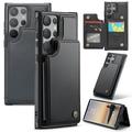 Étui Samsung Galaxy S24 Ultra Caseme C22 avec portefeuille de cartes protégé par RFID