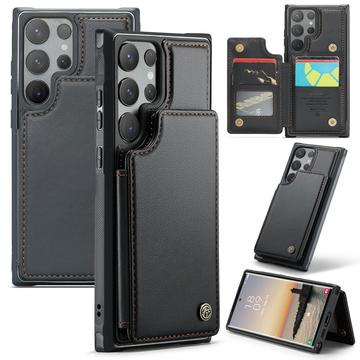 Étui Samsung Galaxy S24 Ultra Caseme C22 avec portefeuille de cartes protégé par RFID