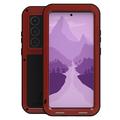 Coque Hybride Samsung Galaxy S24 Ultra Love Mei Powerful - Rouge