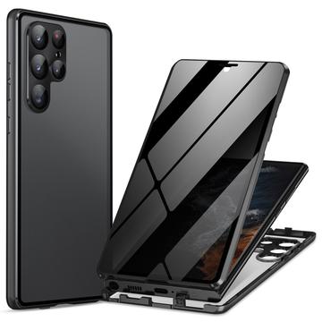 Coque Magnétique Samsung Galaxy S24 Ultra avec Verre Trempé - Confidentialité