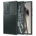Coque Samsung Galaxy S24 Ultra Spigen Optik Armor - Vert Foncé
